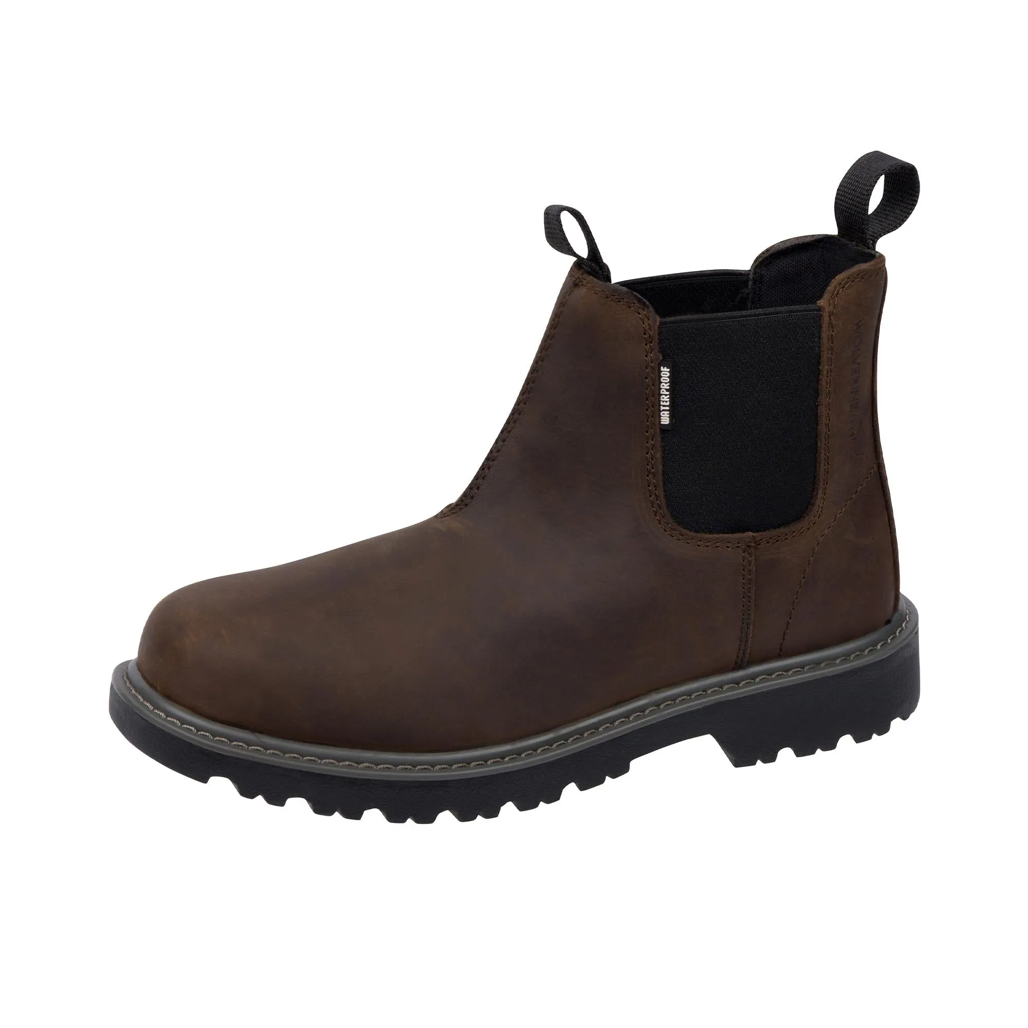 Wolverine Floorhand Work Romeo Soft Toe Dark Brown