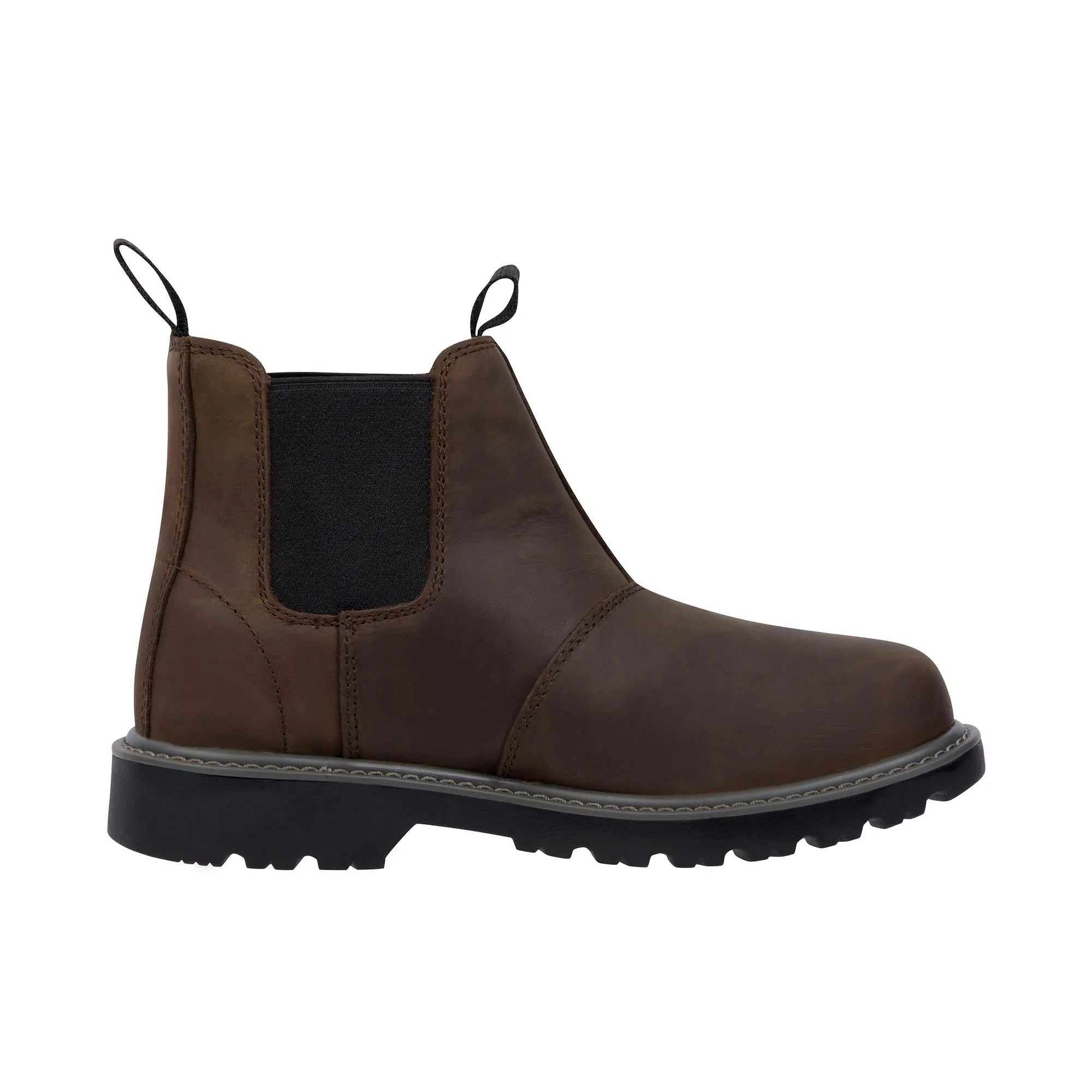 Wolverine Floorhand Work Romeo Soft Toe Dark Brown