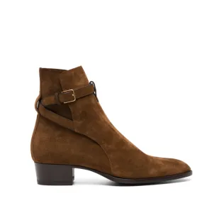 WYATT 4MM SUEDE ANKLE BOOTS